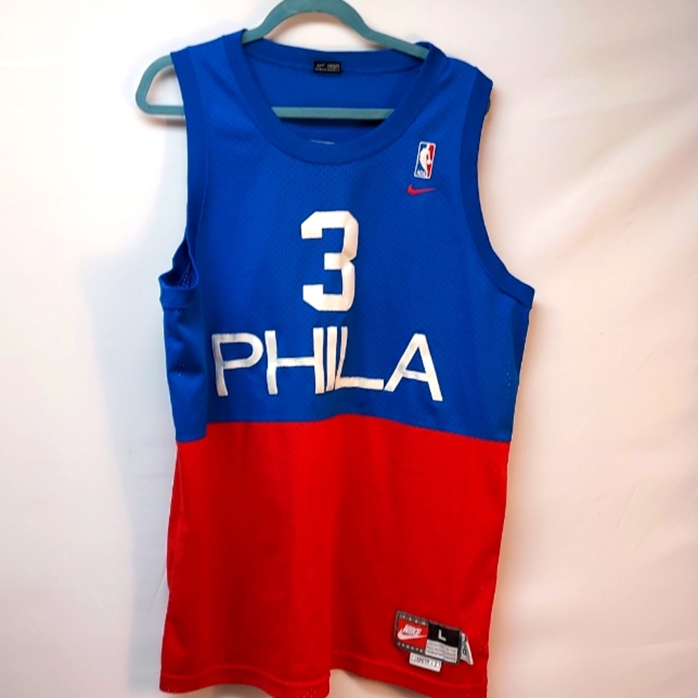 Mens Vintage #3 Philadelphia Iverson Sleeveless Jersey